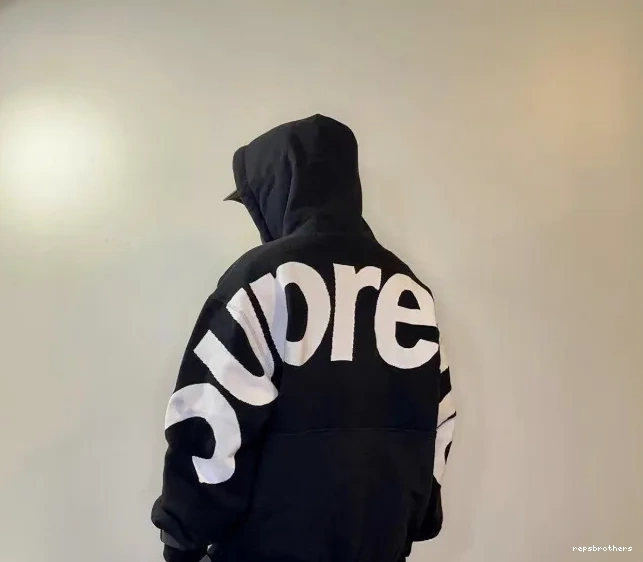L Back S Sweatshirt LOGO Grey XL LOGO JACQUARD SWEATSHIRT Big HOODED Black BIG M Hoodie 0522